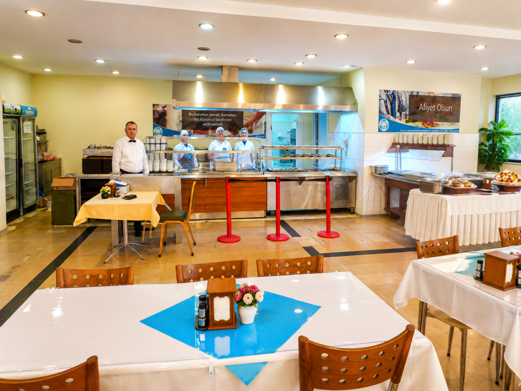 restaurant kalitesinde catering hizmeti